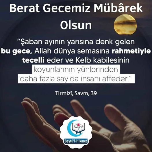 Berat Gecemiz Mübarek Olsun