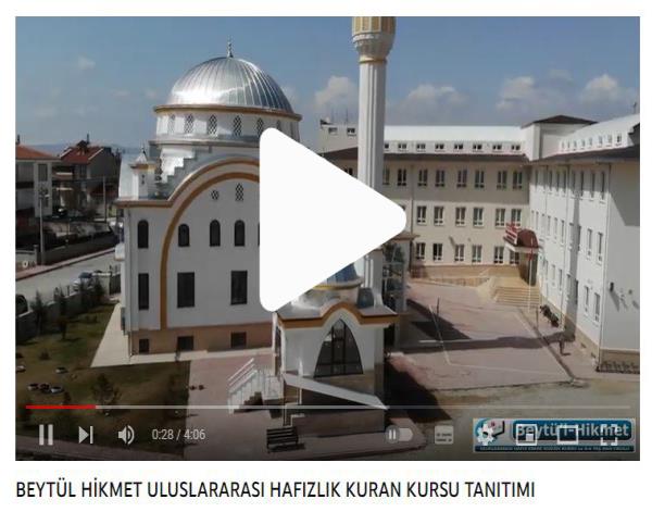 BEYTÜL HİKMET ULUSLARARASI HAFIZLIK KURAN KURSU TANITIMI